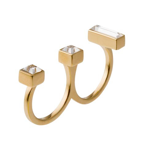 Fay Carre' 2 Fingers Ring