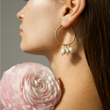 gOlden earrings